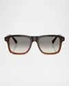 Brunello Cucinelli Mann Sunglass Bc4014s In Beige