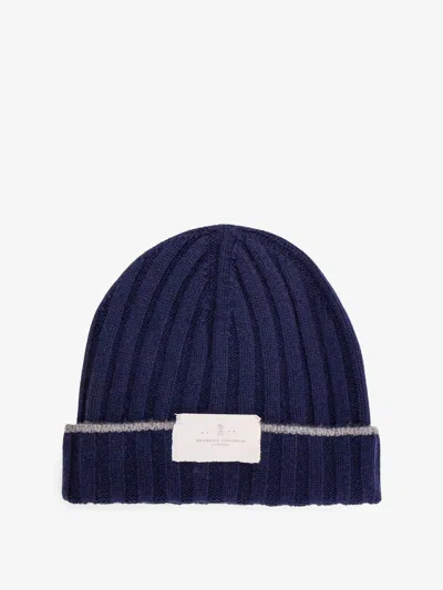 Brunello Cucinelli Men Beanie Cashmere Hat