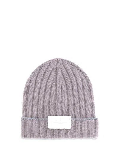 Brunello Cucinelli Men Beanie Hat In Blue