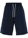 Brunello Cucinelli Cotton Blend Bermuda Shorts In Multicolor