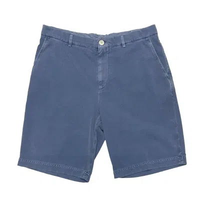 Pre-owned Brunello Cucinelli Men's Bermuda Shorts Size 34 Blue Cotton