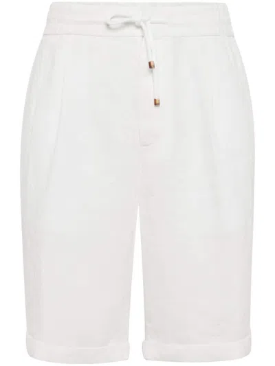 BRUNELLO CUCINELLI BRUNELLO CUCINELLI MEN BERMUDA SHORTS WITH DRAWSTRING