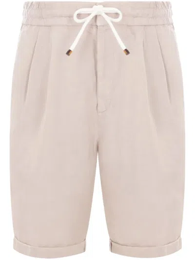 BRUNELLO CUCINELLI BRUNELLO CUCINELLI MEN BERMUDA SHORTS WITH DRAWSTRING