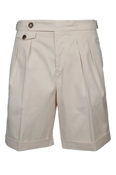 Brunello Cucinelli Men Bermuda T.capo In Neutral