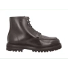 Brunello Cucinelli Man Ankle Boots Dark Brown Size 8.5 Leather In Brown