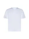 Brunello Cucinelli Men White Cotton Faux Layering T-shirt In White