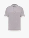 Brunello Cucinelli T-shirt And Unique Pole In Multicolor