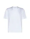 Brunello Cucinelli Classic Cotton T-shirt For Men In White