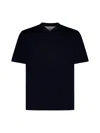 Brunello Cucinelli Men Brunello Cucinlli V-neck T-shirt In Black