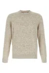 Brunello Cucinelli Men Buttoned Yarn Sweater In White
