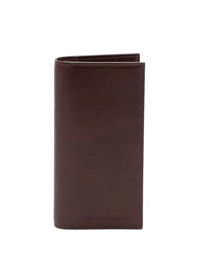 Brunello Cucinelli Men Calfskin Card Case