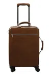 Brunello Cucinelli Men's Calfskin Trolley With Grain In Cognac