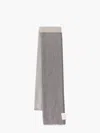 Brunello Cucinelli Men Cashmere And Silk Scarf In Gray