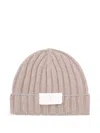 Brunello Cucinelli Cashmere Beanie Hat In Brown