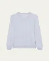 Brunello Cucinelli Man Sweater Sky Blue Size 50 Cashmere