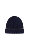 Brunello Cucinelli Contrast-trim Cashmere Beanie