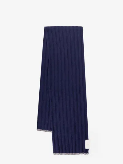 Brunello Cucinelli Men Cashmere Scarf In Blue