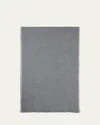Brunello Cucinelli Men's Cashmere Scarf In Grey Pearl