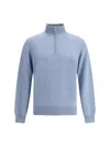 Brunello Cucinelli Cashmere Sweater In Blue