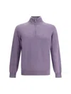 Brunello Cucinelli Men Cashmere Sweater In Purple
