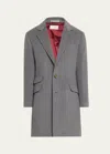 Brunello Cucinelli Coat In C202 Grey