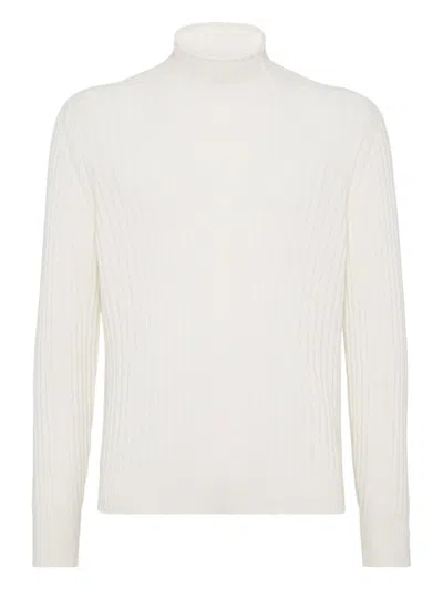 BRUNELLO CUCINELLI BRUNELLO CUCINELLI MEN CASHMERE TURTLE NECK JUMPER