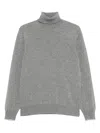 Brunello Cucinelli Men Cashmere Turtle-neck Sweater In Gray