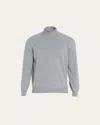 Brunello Cucinelli Turtle-neck Sweater In Grey