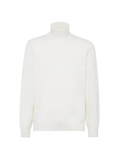 Brunello Cucinelli Men's Cashmere Turtleneck Sweater In Panama