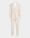 Brunello Cucinelli Men's Cavallo Two-piece Suit In Jut