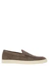 Brunello Cucinelli Suede Logo Loafers