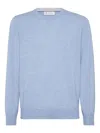 Brunello Cucinelli Cashmere Crew Neck Sweater Clothing