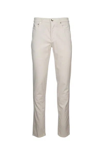 Brunello Cucinelli Men Corduroy Pants In Multicolor