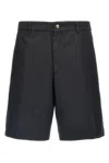 Brunello Cucinelli Classic Bermuda Shorts In Black