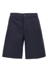 Brunello Cucinelli Classic Bermuda Shorts In Blue