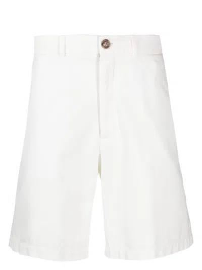 BRUNELLO CUCINELLI MEN'S COTTON BERMUDA SHORTS