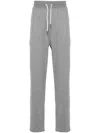 Brunello Cucinelli Cotton Blend Sweatpants In Grey