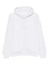Brunello Cucinelli Light Grey Cotton Zipped Hoodie In Gray