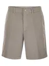 Brunello Cucinelli Cotton Gabardine Bermuda Shorts