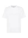 Brunello Cucinelli Eternal Balance Printed T-shirt In White