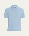 Brunello Cucinelli Men's Cotton Pique Polo Shirt
