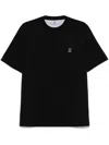 Brunello Cucinelli Cotton Jersey Crew Neck T-shirt With Logo Clothing