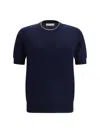 Brunello Cucinelli Men Cotton T-shirt In Multicolor