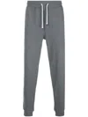 Brunello Cucinelli Men Cotton Trousers In Gray