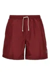 Brunello Cucinelli Swim Shorts In Red