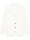 Brunello Cucinelli Men Deconstructed Blazer In Multicolor