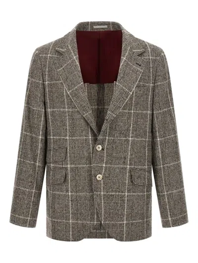 BRUNELLO CUCINELLI BRUNELLO CUCINELLI MEN DECONSTRUCTED CAVALLO BLAZER