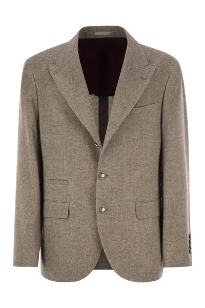 BRUNELLO CUCINELLI MEN'S DECONSTRUCTED JACKET