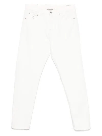 BRUNELLO CUCINELLI MEN'S DENIM COTTON JEANS