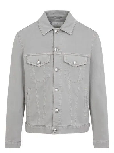 BRUNELLO CUCINELLI MEN'S DENIM JACKET